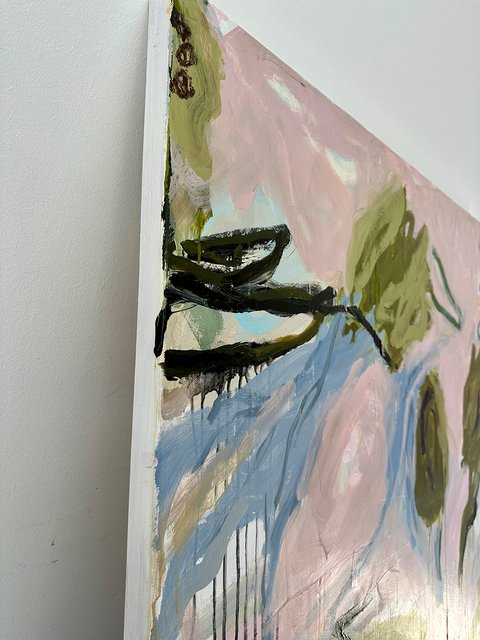  Jana Dettmer, Feel Good Series IV, Mischtechnik auf Leinwan