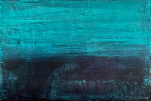 Seaview at Night 1.1, Acryl auf Leinwand Seaview at Night 1.1, Acryl auf Leinwand