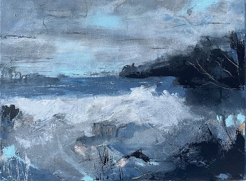 Seascape 1.2, Acryl auf Leinwand Seascape 1.2, Acryl auf Leinwand