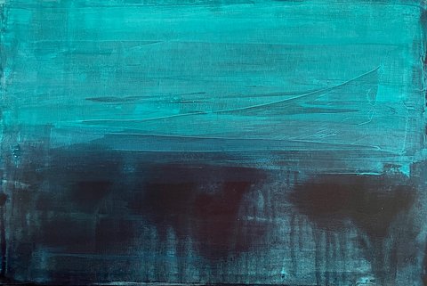 Seaview at Night 1.2, Acryl auf Leinwand Seaview at Night 1.2, Acryl auf Leinwand