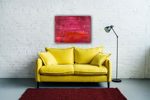 Jana Dettmer, Sunset, Acryl auf Leinwand Jana Dettmer, Sunset, Acryl auf Leinwand