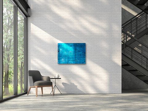 Jana Dettmer, Windstill, Acryl auf Leinwand Jana Dettmer, Windstill, Acryl auf Leinwand