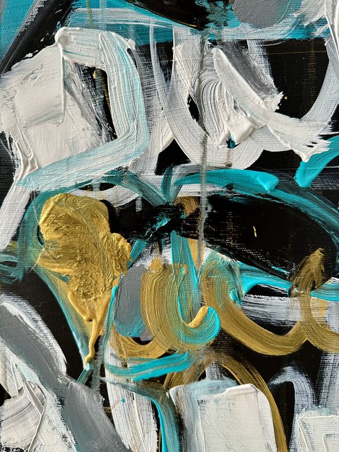 Jana Dettmer, It will be a good day 1, Acryl auf Leinwand Jana Dettmer, It will be a good day 1, Acryl auf Leinwand