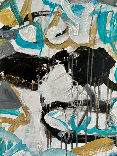Jana Dettmer, It will be a good day 1, Acryl auf Leinwand Jana Dettmer, It will be a good day 1, Acryl auf Leinwand