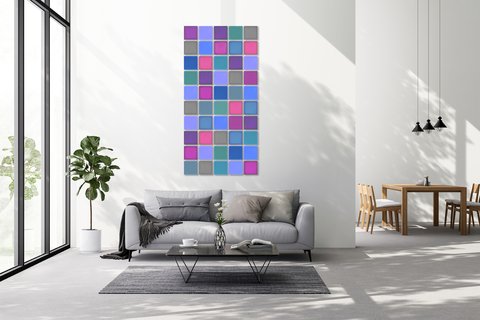 Jana Dettmer, The Square Project 12.24, Druck hinter Acrylglas, Interior Jana Dettmer, The Square Project 12.24, Druck hinter Acrylglas, Interior