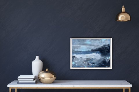 Seascape 1.2, Acryl auf Leinwand, Interior Seascape 1.2, Acryl auf Leinwand, Interior