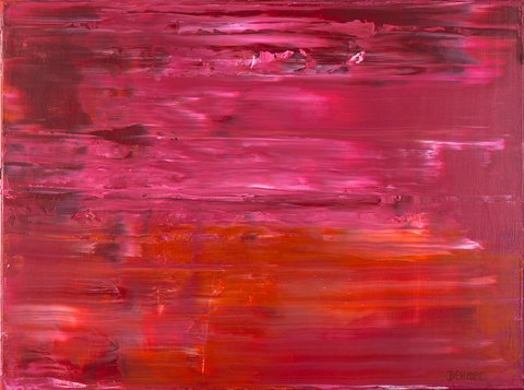 Jana Dettmer, Sunset, Acryl auf Leinwand Jana Dettmer, Sunset, Acryl auf Leinwand